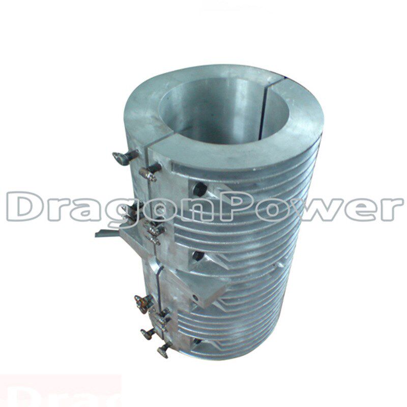 厂家供应风冷铸铝加热圈 塑料机械电加热圈 内风槽铸铝加热器