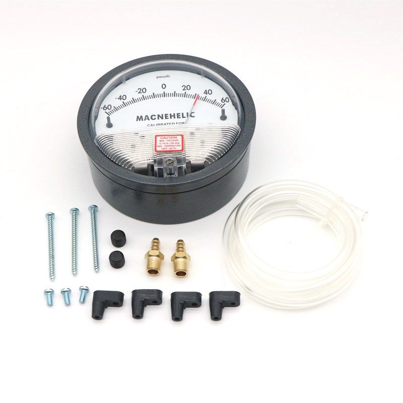 压差表正负压微压差计压力表风压表万用表指针式差压表实验室养殖