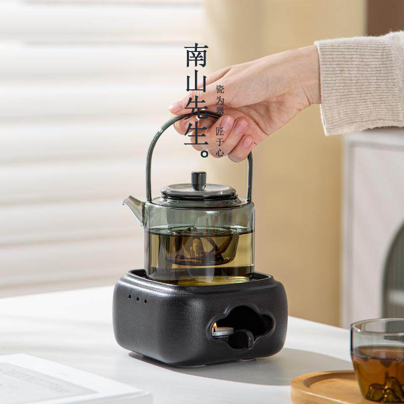 南山先生方意温泡茶炉小火炉蜡烛煮茶底座家用保温暖茶器泡茶煮茶
