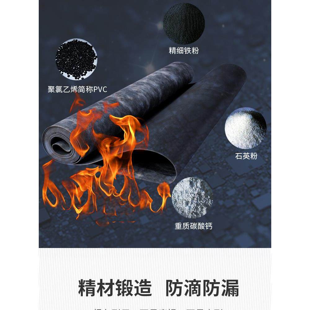 厂家直供阻尼隔音毡家用吊顶隔断龙骨墙面隔音毯包下水管道静音片