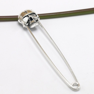 十字花金属别针胸针朋克舌头胸针复古金属装饰男女鞋包帽子装饰胸