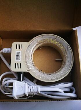 LED光源环形灯体视显微镜CCD工业相机WR63HW一体式补光灯辅助灯圈