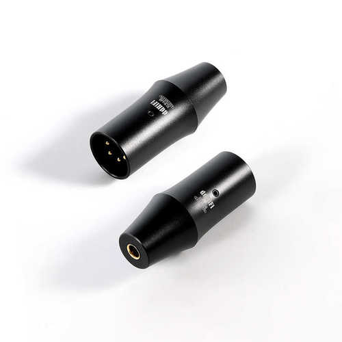 滴滴ddHiFi 2022新XLR44B/44C 4.4平衡母转四芯XLR卡农台式转接头