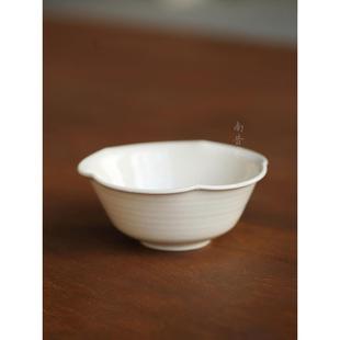 餐具一人食甜品碗小汤碗早餐粥碗麦片碗 手工陶瓷饭碗单个家用日式