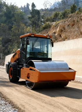 construction compactor道路施工碾压机12吨重型座驾压路机压实机