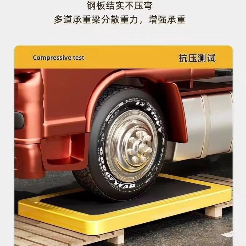 彩色钢板手推车拉货小推车搬运车平板车便携折叠静音家用拉车四轮