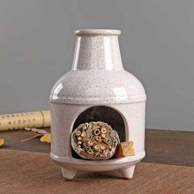 palo santo holder 秘鲁圣木陶瓷香炉圣木燃烧器托盘圣木支架烟囱
