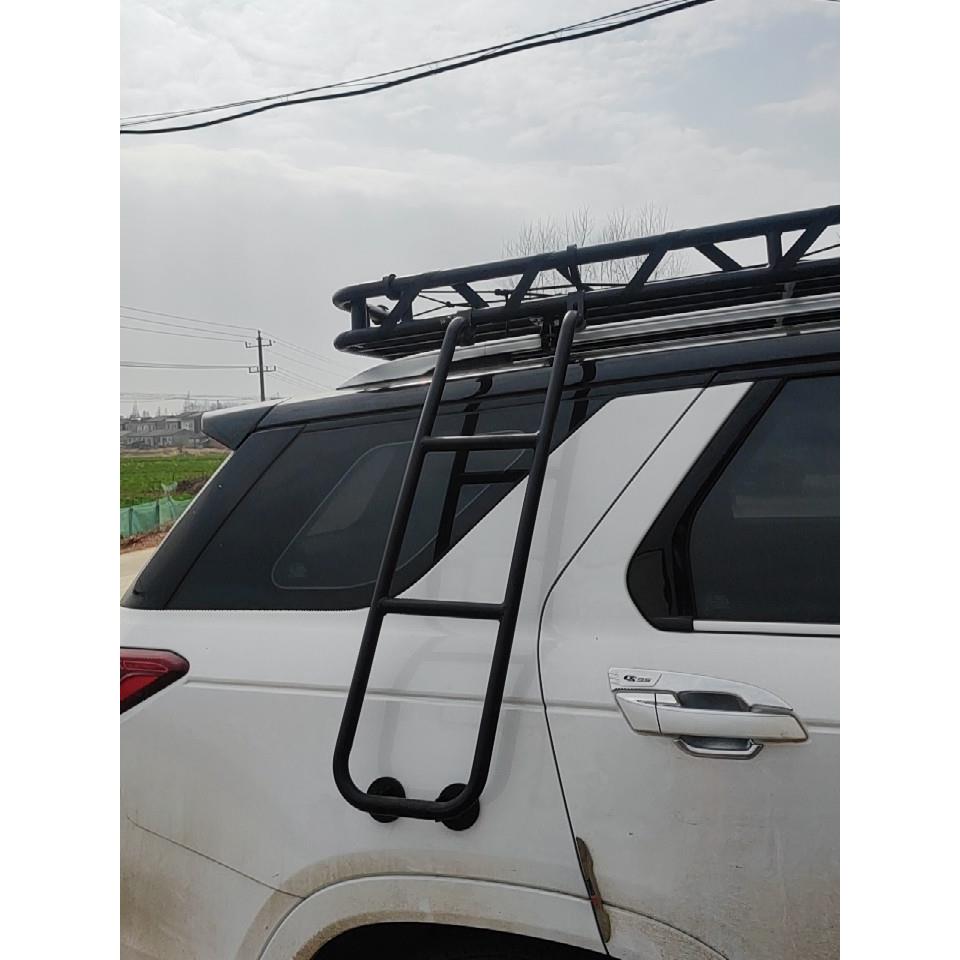 SUV汽车车顶行李架爬梯 顶框侧爬梯辅助器梯子攀爬北斗星越野车