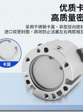 SMC型二爪三爪四爪夹头夹爪气缸手指气缸夹具MHS3-16D-20D32D加长