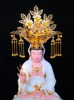 佛像、黑妈妈、凤冠、母女、泰山奶奶、头冠、观音女、少数民族帽