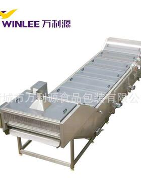 诸城万利源设计年糕水浴巴氏杀菌机 连续式年糕杀菌冷却风干线