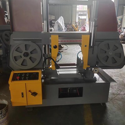 智能锯床金属切割机立柱锯床全自动金属带锯床4230锯床