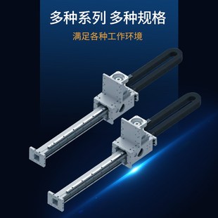 非标品齿轮驱动直线导轨模组精度0.05mm模组2M滑台RZH60