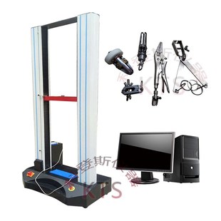 浙沪2000N龙门式 金线拉长延伸率试验机编织袋拉断力试验机包税