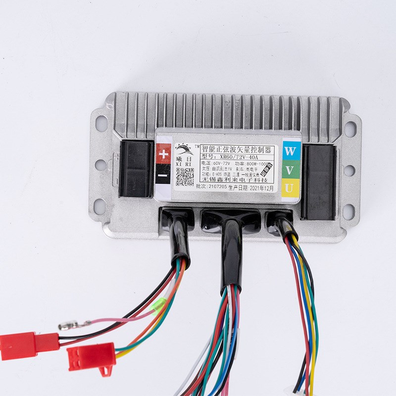 电动车控制器48V60V72V96V1000W三模正弦波无刷电机国标两轮