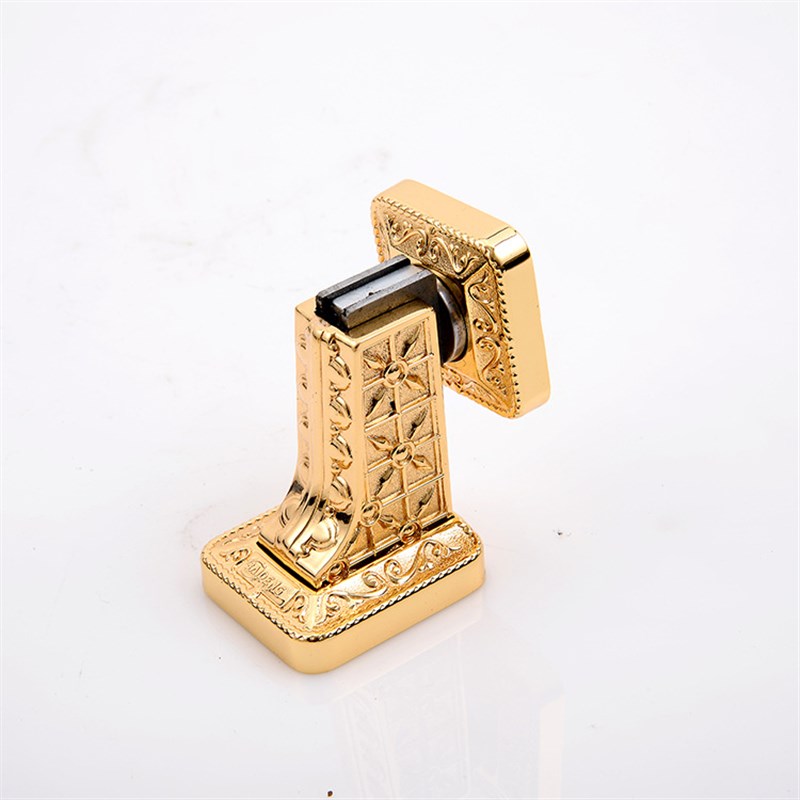 金色24K全铜强磁门吸大门吸全铜锻造别墅全铜门吸