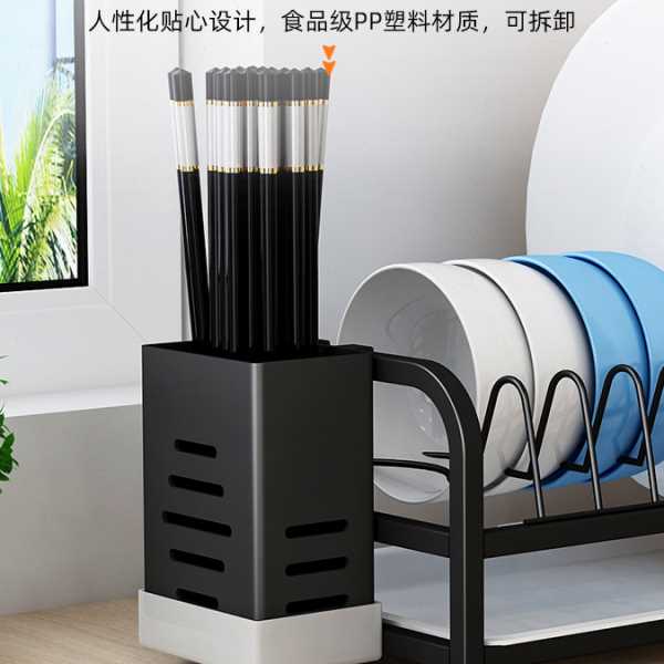 xyt304加厚不锈钢碗碟架多功能置物架层碗架厨房放盘子架层盘
