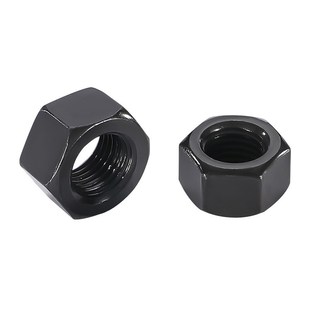 温州GB6171细牙六方六边螺帽8级10级发黑高强度 细牙六角螺母