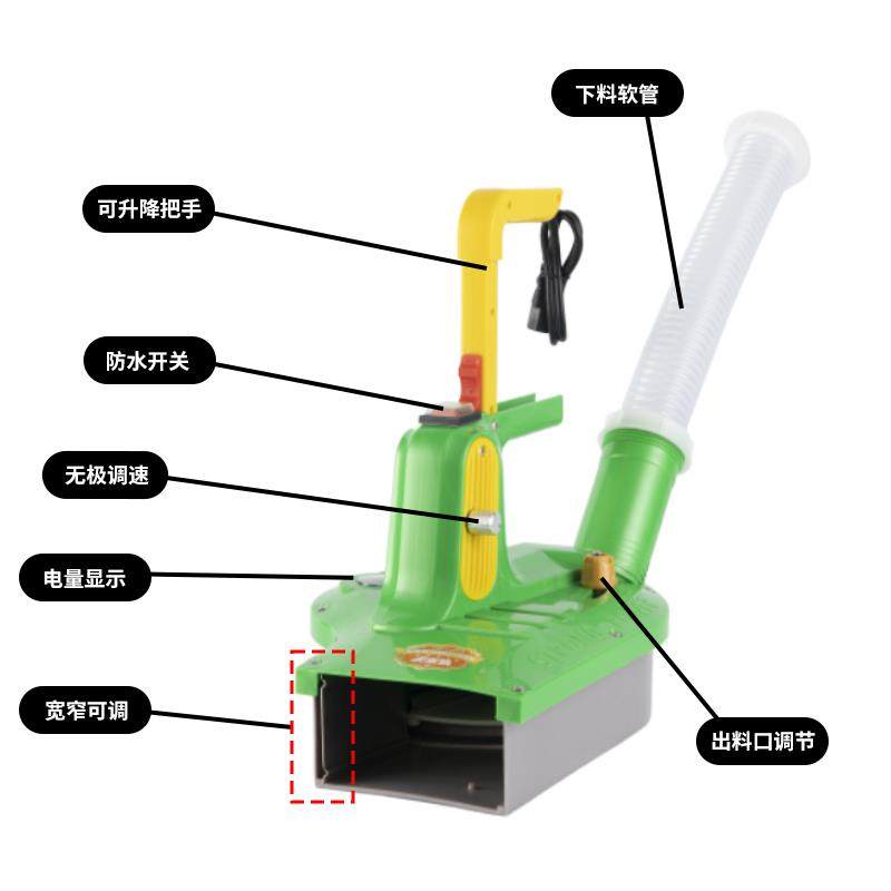 宽窄可调施肥器龙虾投料机多功能新款撒料头施肥哨子口大功率配件,农机/农具/农膜,施肥机械,淘宝优惠券,粉丝福利购,淘宝优惠卷