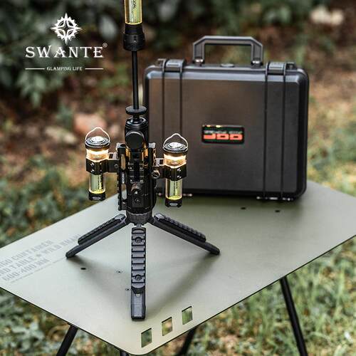 Swante 户外露营战术拓展灯架平台DIY模块组合三脚架防爆箱野营