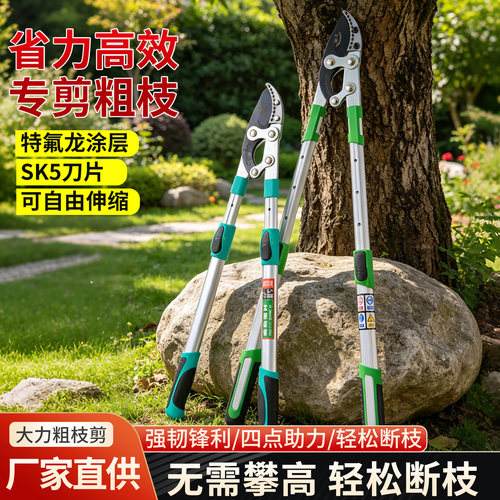 大号强力省力粗枝剪果树竹子