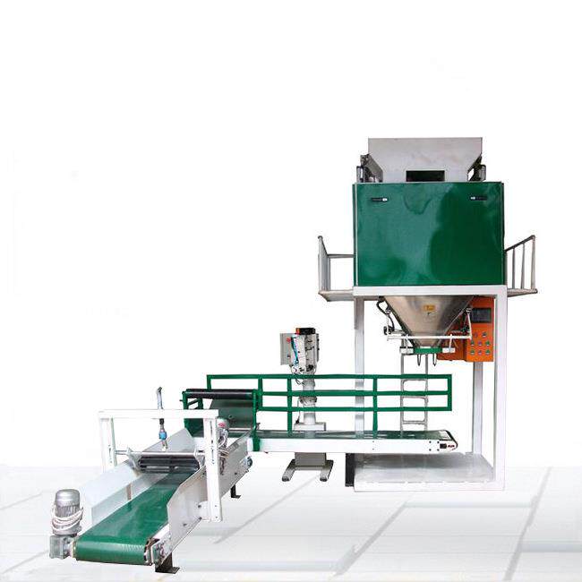 45公斤猪饲料自动包装秤 自动夹袋输送打包秤价格