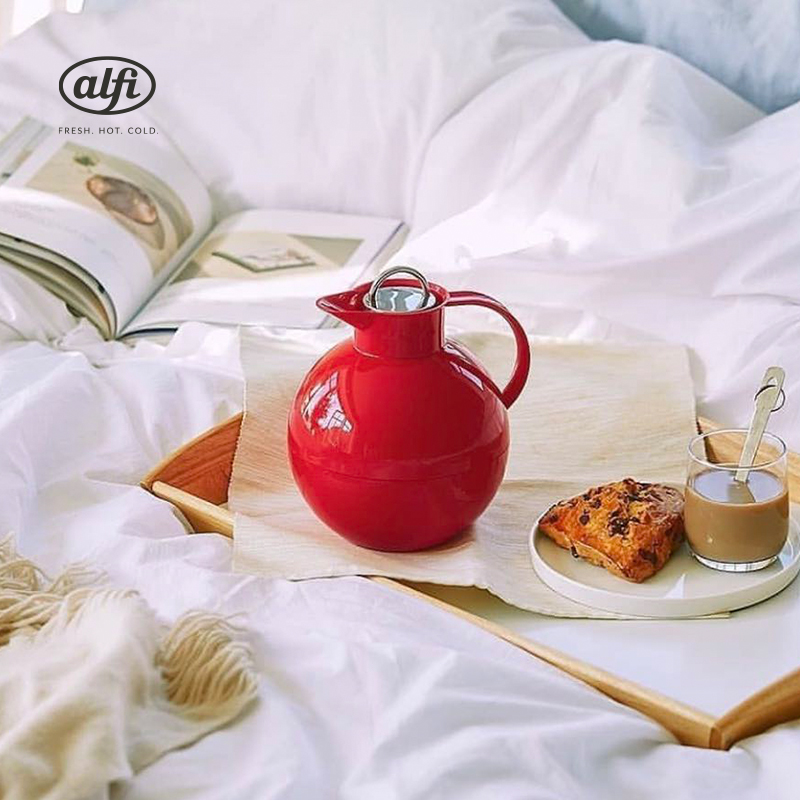 德国alfi/爱丽飞Kugel不锈钢内胆保温壶防腐蚀保温保冷1L