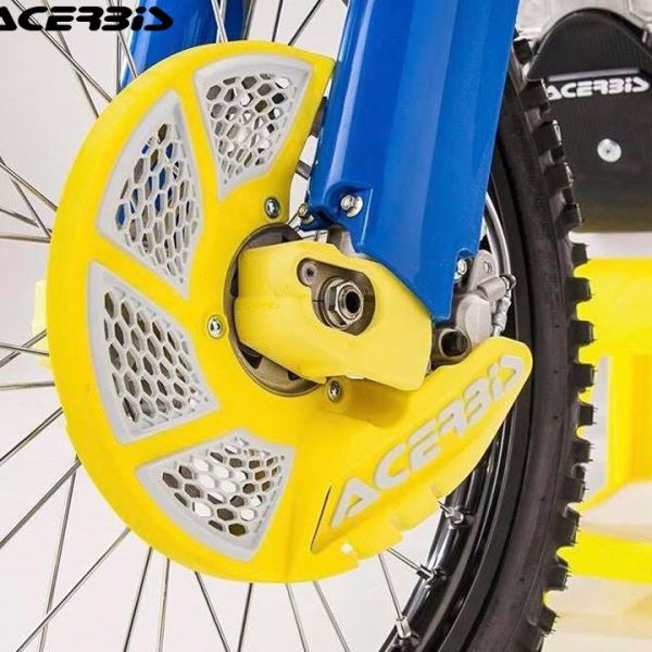 意大利acerbis越野摩托车刹车盘保护罩塑料板护罩碟刹盘保护导风