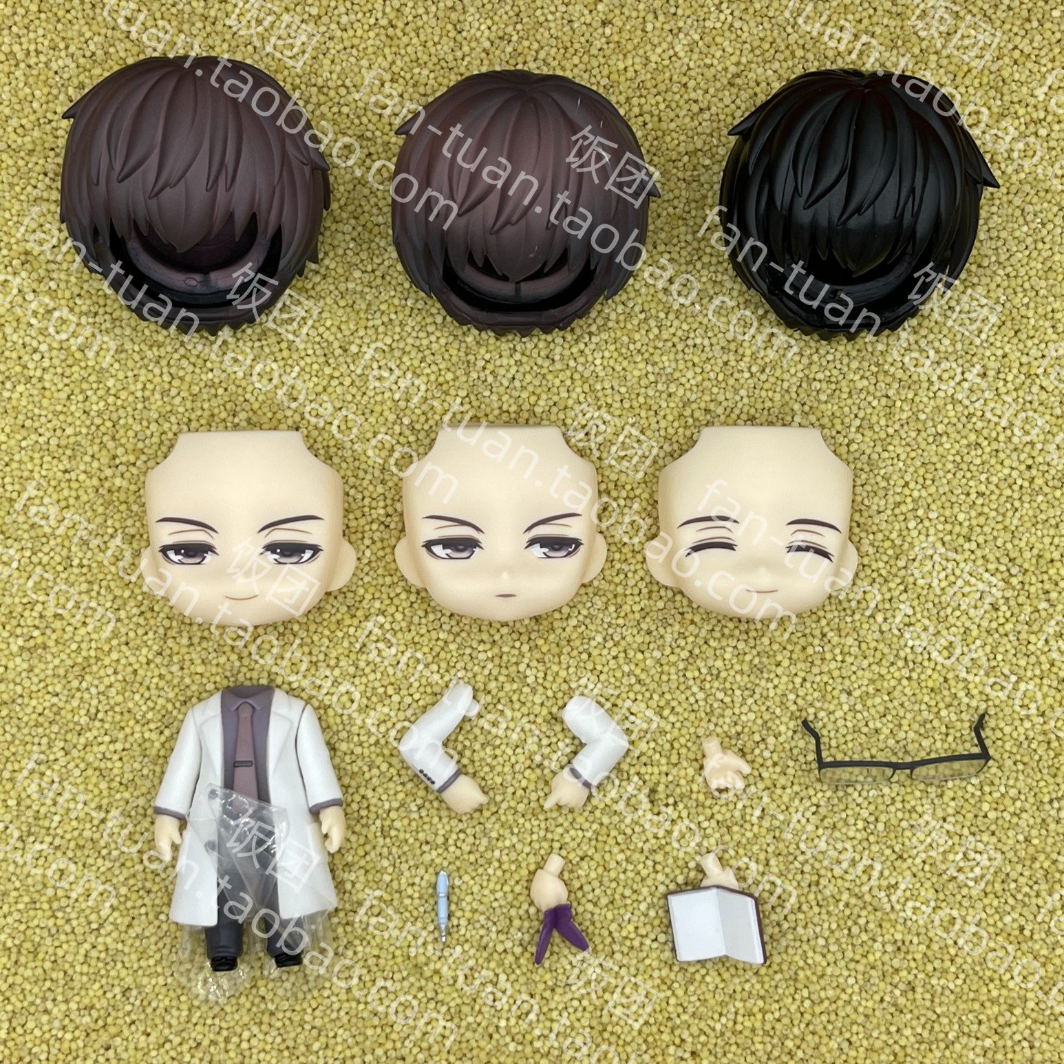 ob11   Love and producer   Xu Mo Clay man Japanese version doll accessories Replace face Skull Hand operated Plastid Face shell