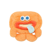 新款 车载毛绒紫色橙色怪纸巾盒汽车抽纸盒扶手箱遮阳板座椅挂饰