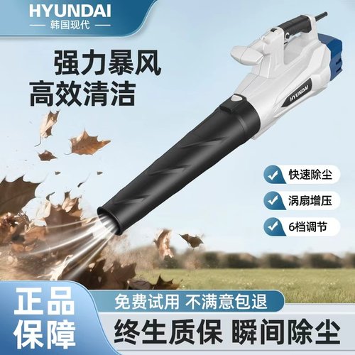 韩国现代大功率吹风机除尘工业级