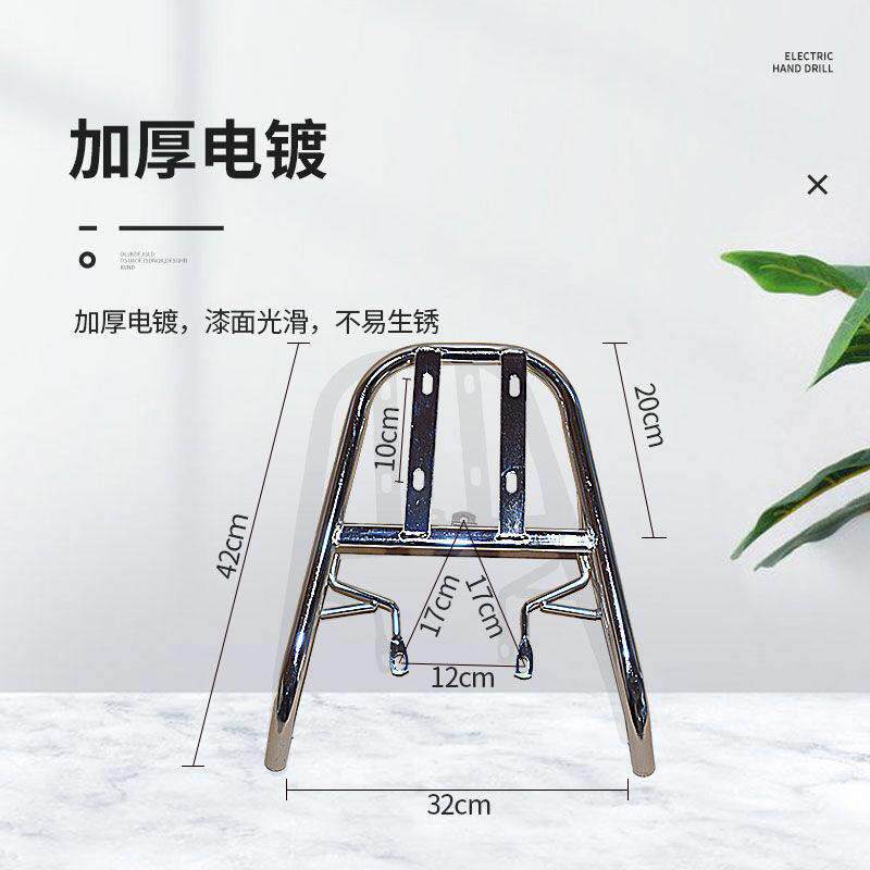 电动车后尾架子小龟王专用后货架尾箱架加粗加厚加长电动车尾架尾