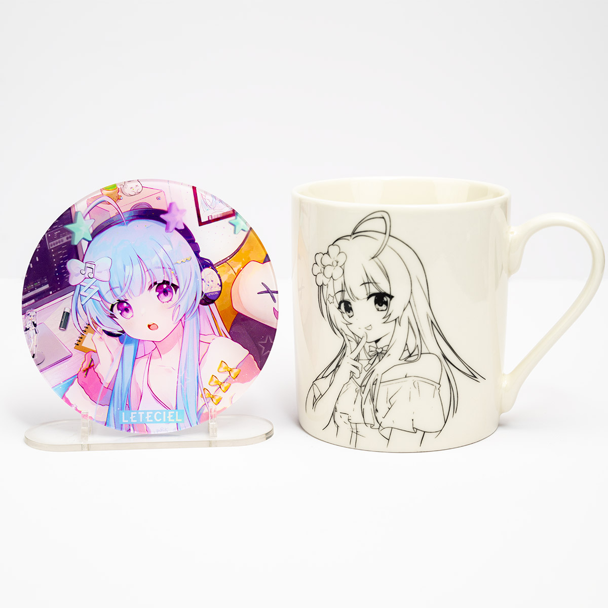 星见夏空LETECIEL马克杯垫套装