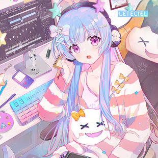 HIFI封闭式 头戴式 监听耳机 倾听LISTEN 星见夏空LETECIEL