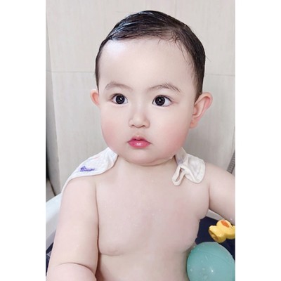 宝宝画报墙贴画像漂亮婴儿娃娃画报图片男墙贴画孕妇胎教孕期画报