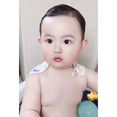 宝宝画报墙贴漂亮婴儿娃娃