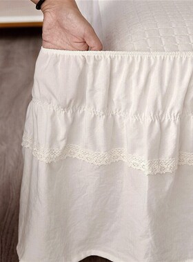 新款蕾丝床裙不带床面花边公主风松紧床围单件防滑遮丑裙夏季裙边