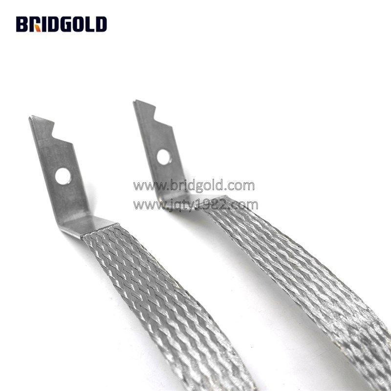 熔压式铜编织线软连接 紫铜编织带接地线 配电柜专用镀锡铜跨地线,电子/电工,单芯线,淘宝优惠券,粉丝福利购,淘宝优惠卷