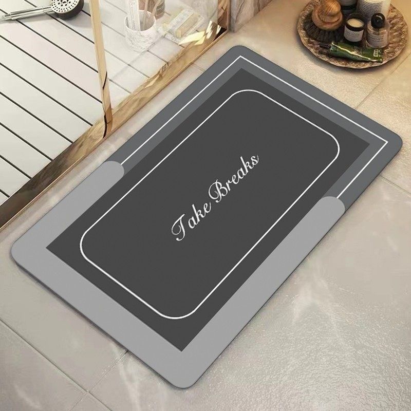 浴室吸水防滑地垫卫生间门口进门速干卫浴垫子硅藻泥软垫厕所地毯,家庭/个人清洁工具,地垫,淘宝优惠券,粉丝福利购,淘宝优惠卷