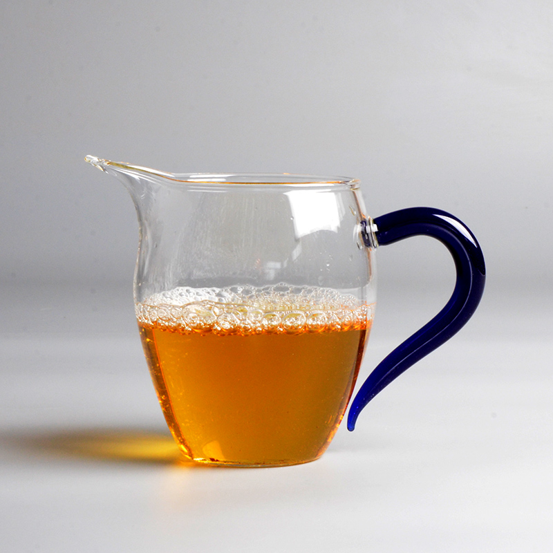 林家瓷堂玻璃公道杯茶漏加厚耐热高温大号茶海分茶器功夫茶具配件