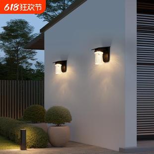 太阳能壁灯户外花园灯室外阳台露台氛围灯入户门牌灯家用防水门灯