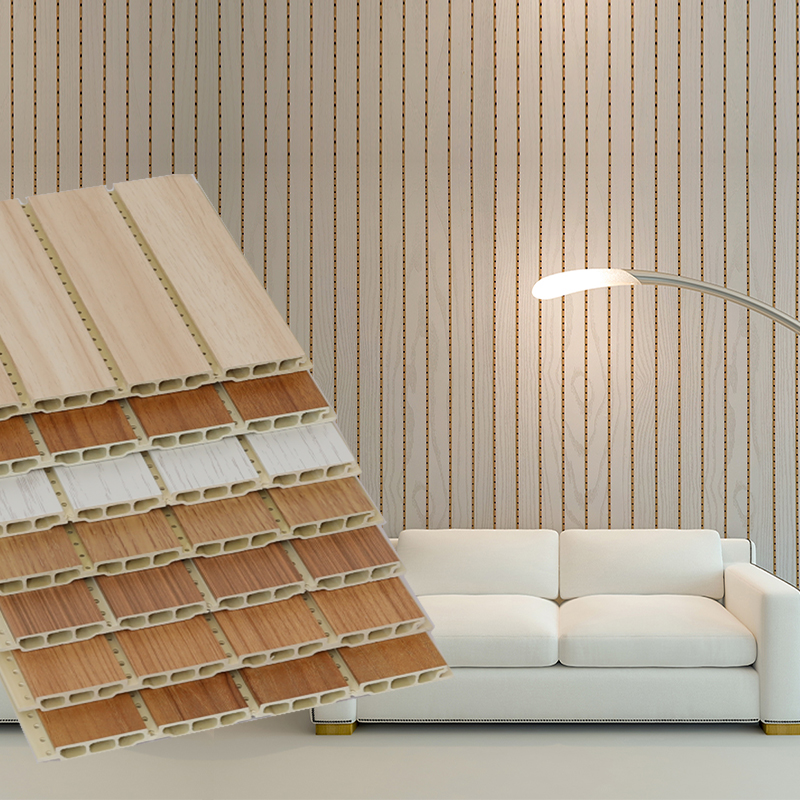 竹木穿孔纤维吸音板墙面r装饰木塑槽木隔音板琴房影音室吊顶材料