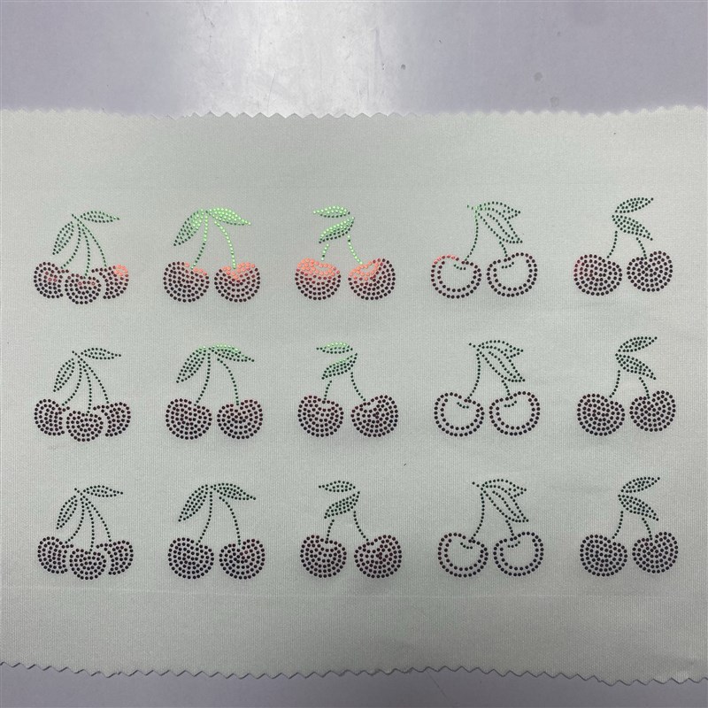 樱桃草莓小镭射片烫画