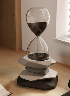 时来运转沙漏摆件寓意p好办公室工位情绪治愈解压家居装饰乔迁礼