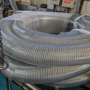 大口径pvc透明钢丝软管输料化工排污供水管110~200~300