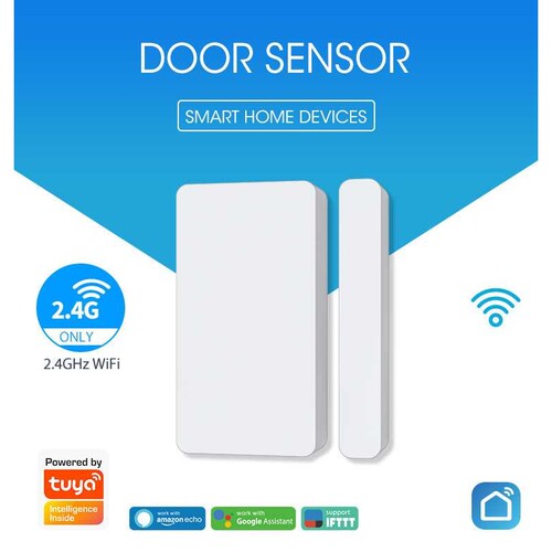 NEO Tuya WiFi Door&Window Sensor  智能涂鸦无线门磁传感报警器