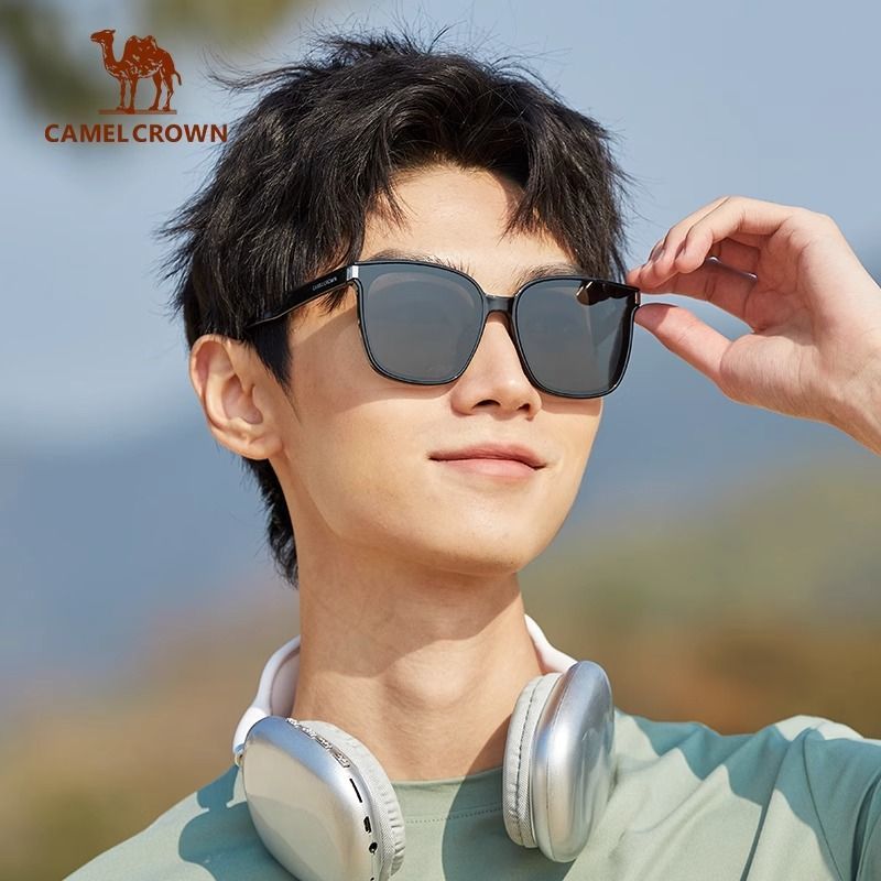 骆驼墨镜高级太阳眼镜开车遮阳户外护目防风2025春夏男女款正品