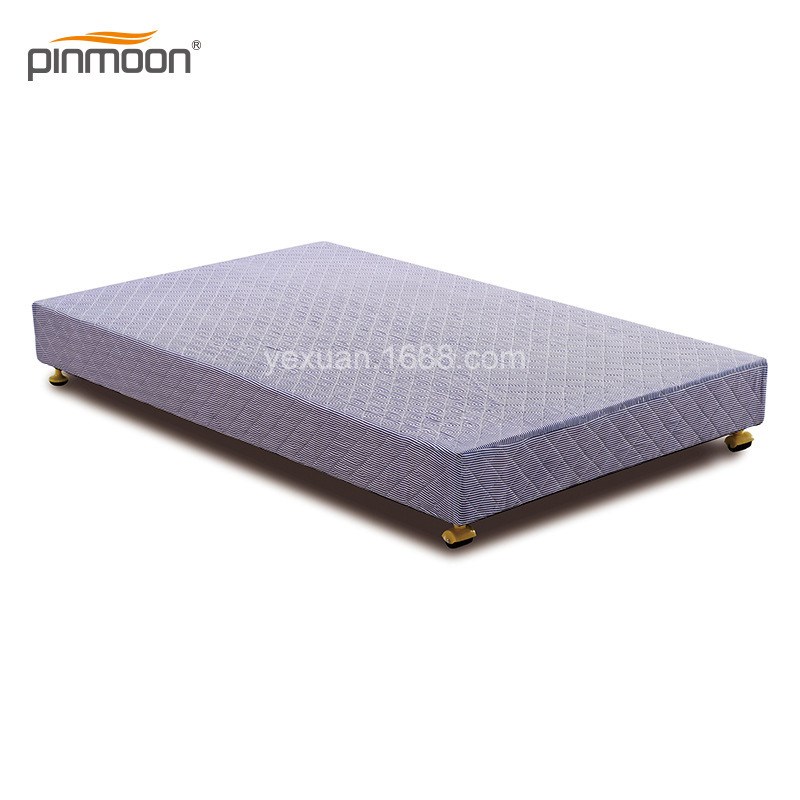 酒店家具床箱实木床无床头民宿宾馆整G装板式榻榻米床架实木排骨