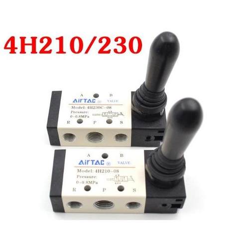 亚德客型气动手动阀 放气阀4H21008 4H210-08 06 4H230C-08 4H230
