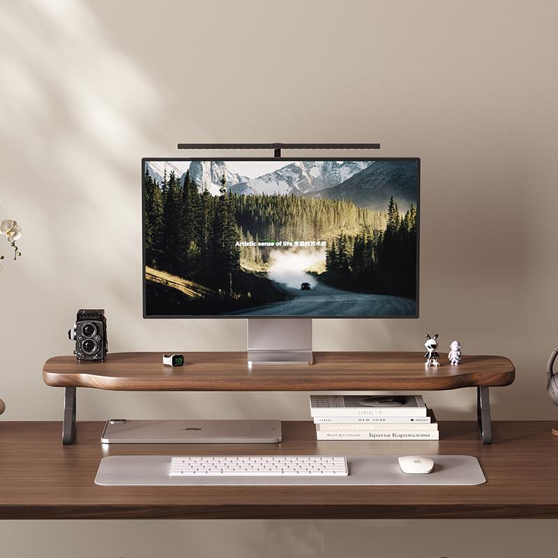 拜浦显示器增高架台式电脑增高架笔记型电脑支架桌面垫高置物架键